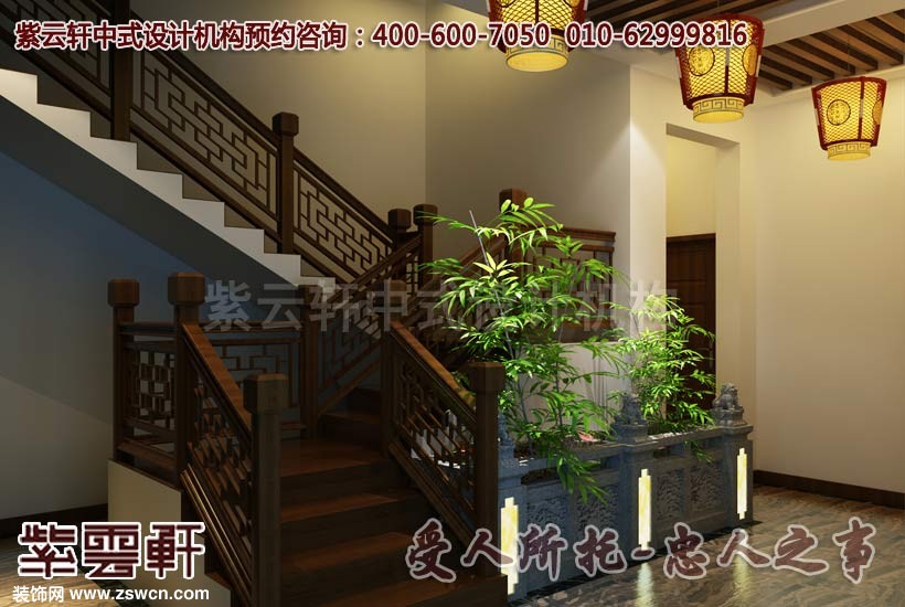 会所中式装修设计效果图