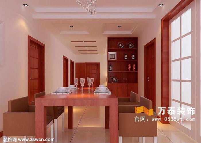 泰安宝胜广场新中式风格简约装修