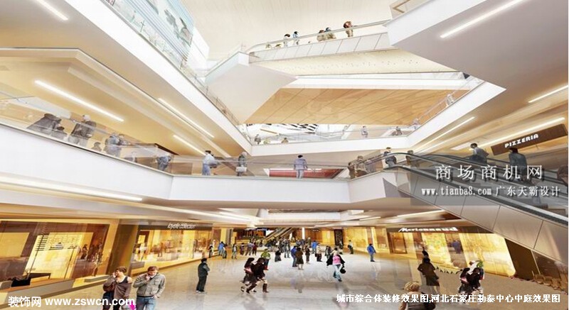河北石家庄勒泰中心装修设计效果图分享