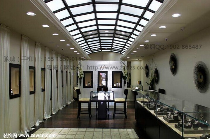 郑州珠宝店装修设计橱窗类型 - 商业空间装修设计 装饰设计效果图 装修图片 - 中国装饰网 装修网 家居装饰装修