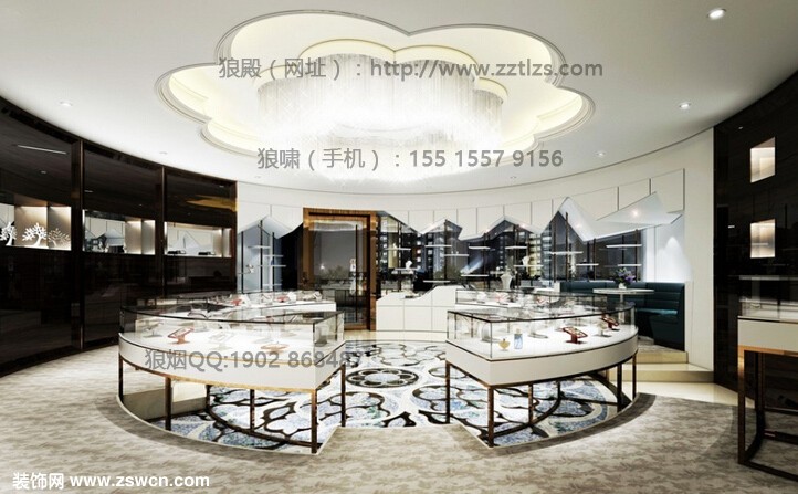 珠宝店设计效果图