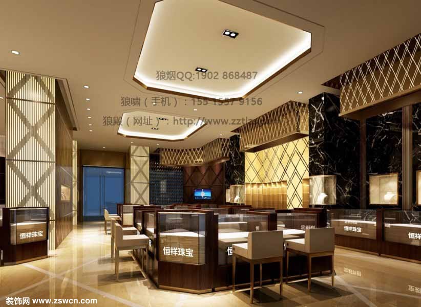 珠宝店装修打造使用空间 - 展示空间设计 展示空间装修设计 装饰设计效果图 装修图片 - 中国装饰网 装修网 家居装饰装修