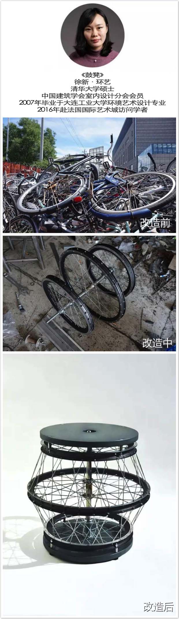 家具设计培训:清华大学美术学院应邀参加“旧爱焕新●创意达人秀”活动