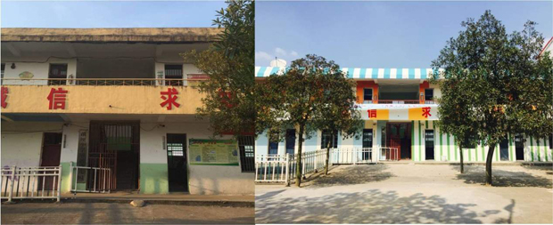 立邦「为爱上色」携手青山周平回访江西丰城前埂小学