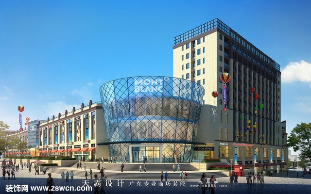 天霸设计最新城市综合体设计案例作品欣赏:贵州凯威国际项目