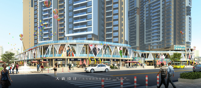 城市综合体装修效果图分享篇:贵州地区与江西地区案例作品