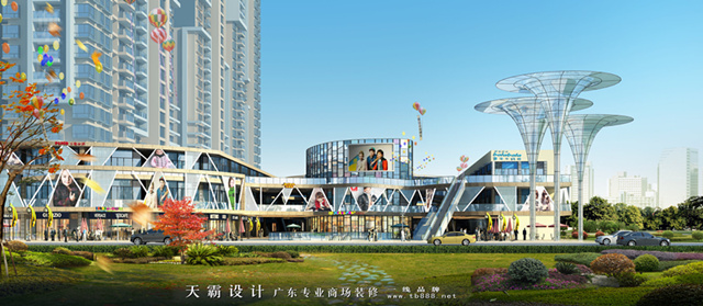 分享最新组合城市综合体设计效果图:江西贵州地区案例作品