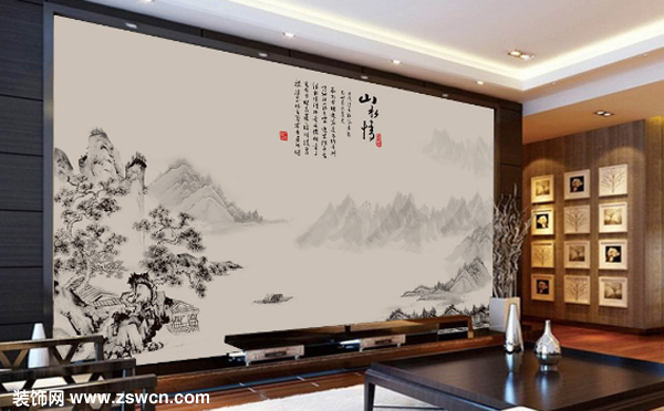室内装修墙绘