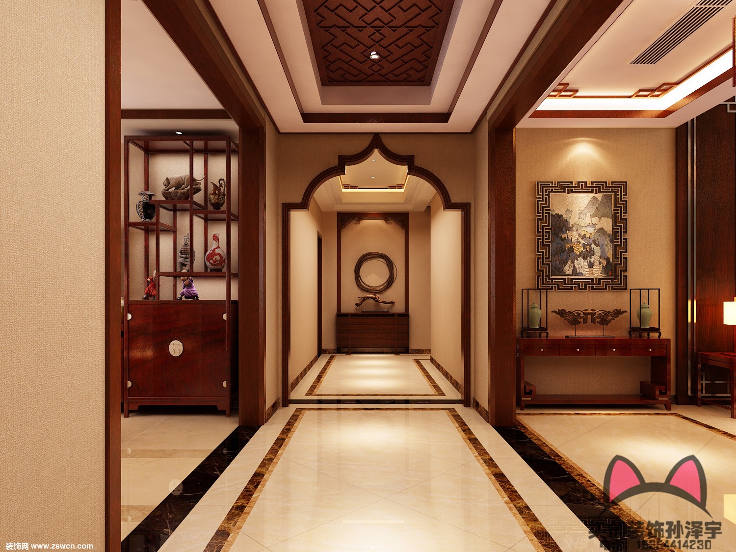 古典中式风格-【王府小区】-空间底蕴-石家庄实创装饰