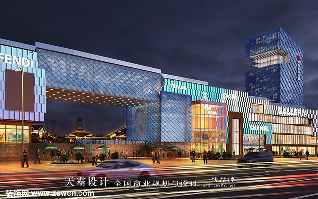 步行街设计效果图灵感大作天霸设计与您独特分享