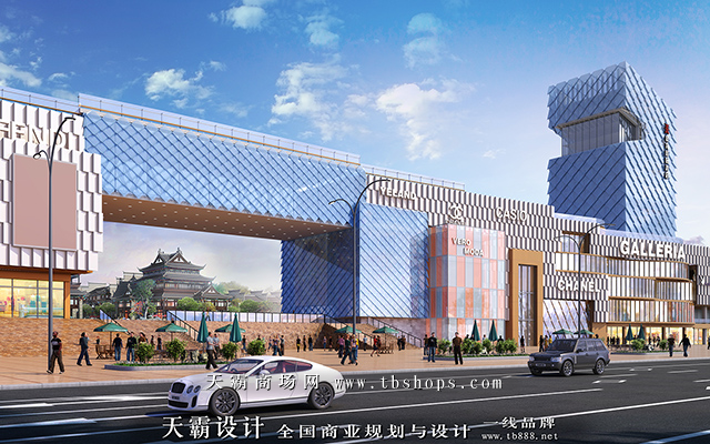 城市综合体设计效果图2018新图来袭天霸设计为您更新换代