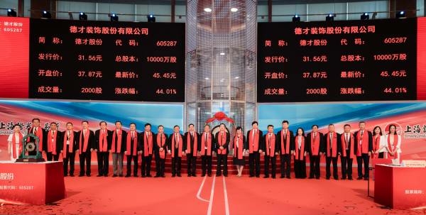 德才股份鸣锣上市,山东迎来首家A股上市建筑业企业