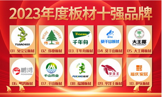 板材怎么选? 看2023年度板材十大品牌排行榜!!