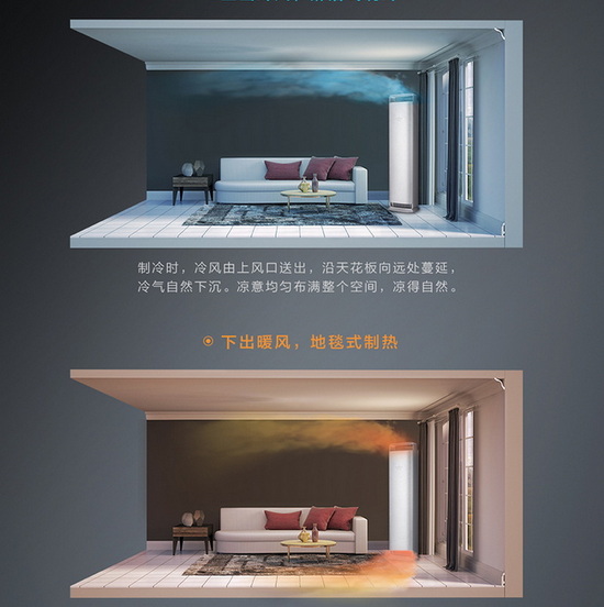 双十一3匹空调推荐:格力时光序变频柜机空调,一台足矣